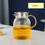 縮圖：1.3L,1.6L Glass water jug set  with 350ml mug                           RGJ20