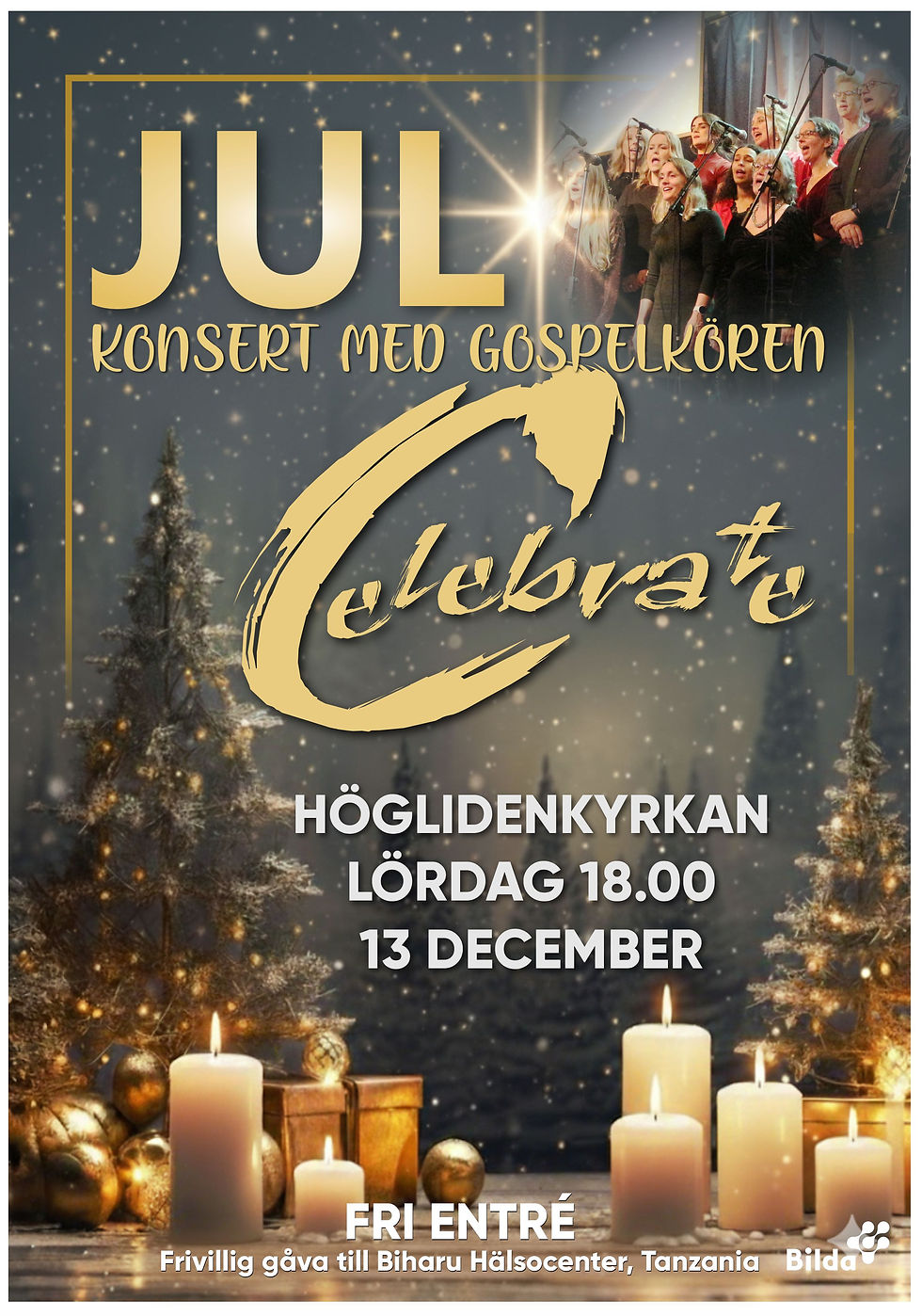 Gospelkonsert med Celebrate