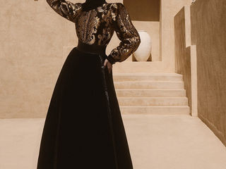 Dolce & Gabbana’s 2026 Ramadan Capsule Is Built Around Tunics, Caftans, Capes, and Long Skirts — With “Eleganza” Fine Jewelry in the Frame