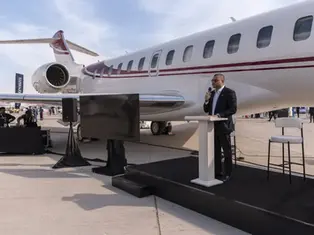 Bombardier partners with Elie Saab to introduce new Global 8000 jet cabin design in 2026