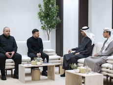 UAE President, Zelenskyy discuss regional security escalation in Abu Dhabi