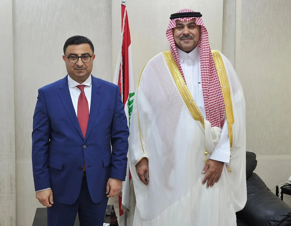Saudi ambassador, Lebanese prosecutor discuss judicial cooperation