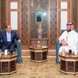 Saudi Crown Prince meets Egypt’s President El-Sisi at iftar in Jeddah