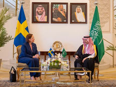 Saudi, Swedish Foreign Ministers Discuss Regional Developments in Riyadh