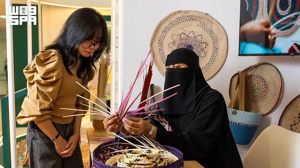 Saudi Handicrafts Featured at Kuala Lumpur Book Fair Pavilion