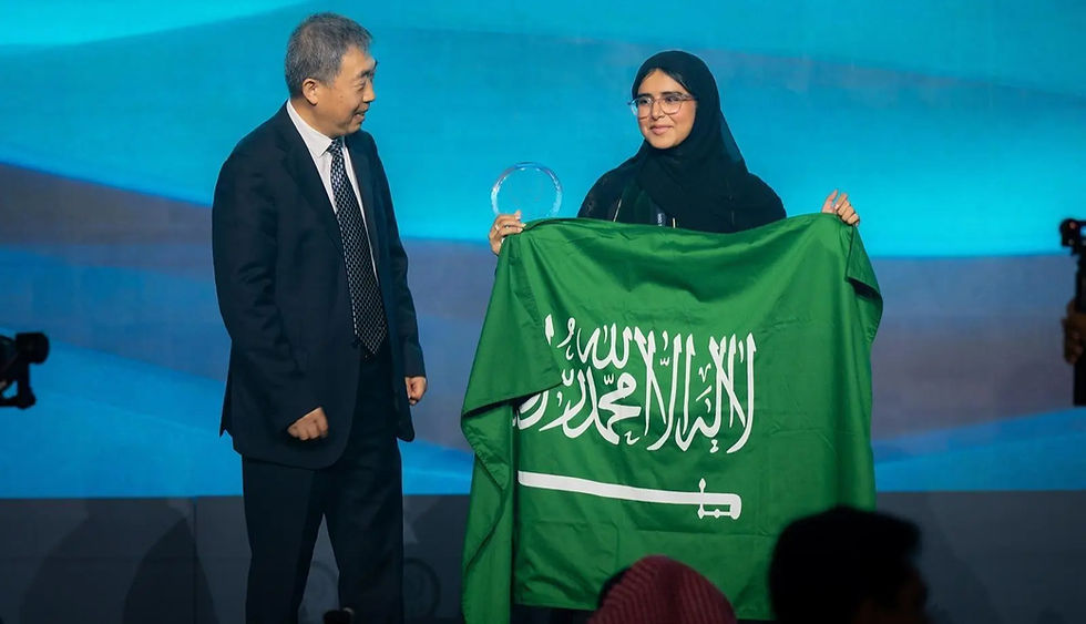 Saudi Student Jana Saleh Abdullah Al-Subeil Wins Gold and Best Female Student Award at INSO 2026