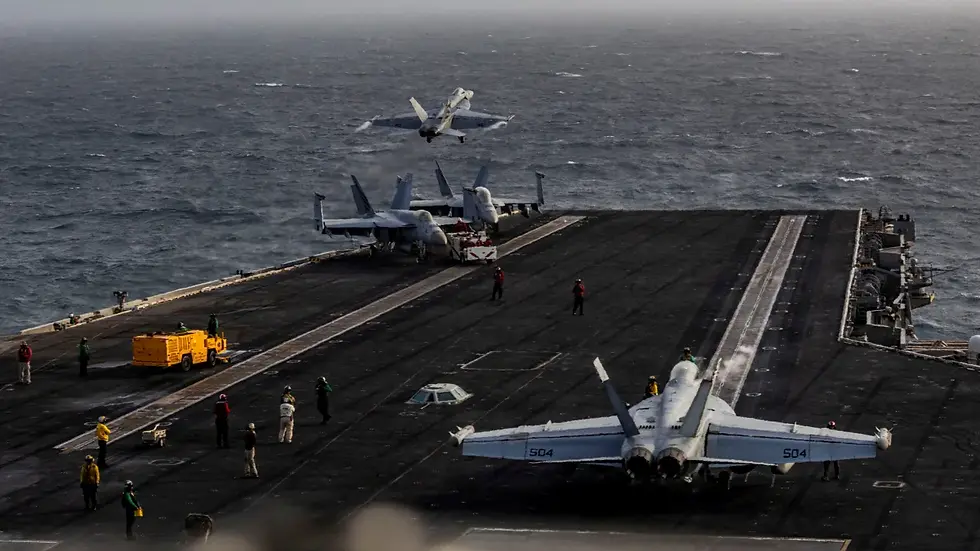 CENTCOM Chief Adm. Brad Cooper Visits USS Abraham Lincoln Amid Crew Mental Health Concerns