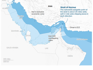 Iran Says Ships From ‘Hostile Countries’ Still Blocked From Strait of Hormuz