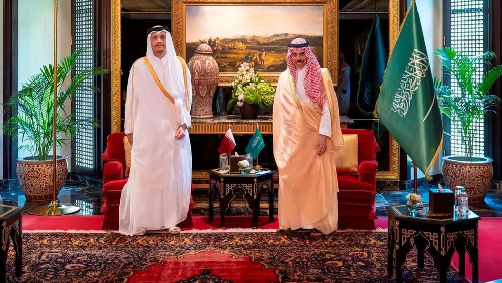 Saudi, Qatari ministers discuss regional stability, U.S.-Iran MoU