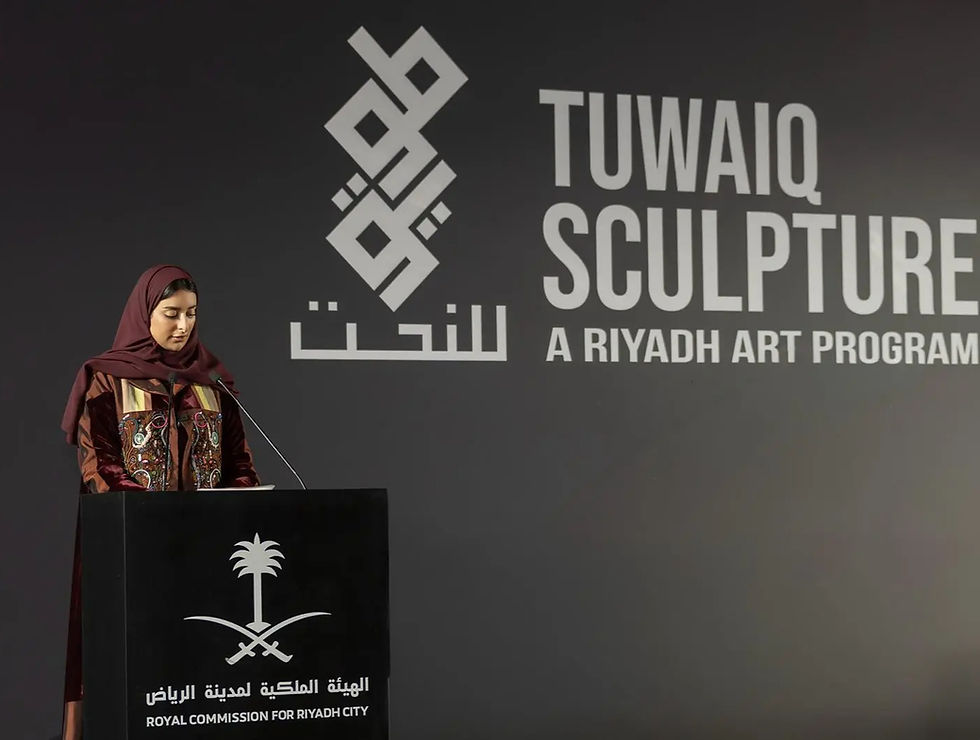 Riyadh Art launches Tuwaiq Sculpture 2026 exhibition on Tahlia Street