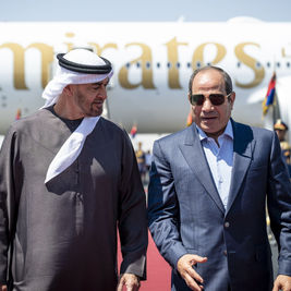 UAE, Egyptian Presidents Discuss Bilateral Cooperation and Regional Security