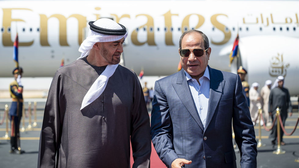 UAE, Egyptian Presidents Discuss Bilateral Cooperation and Regional Security