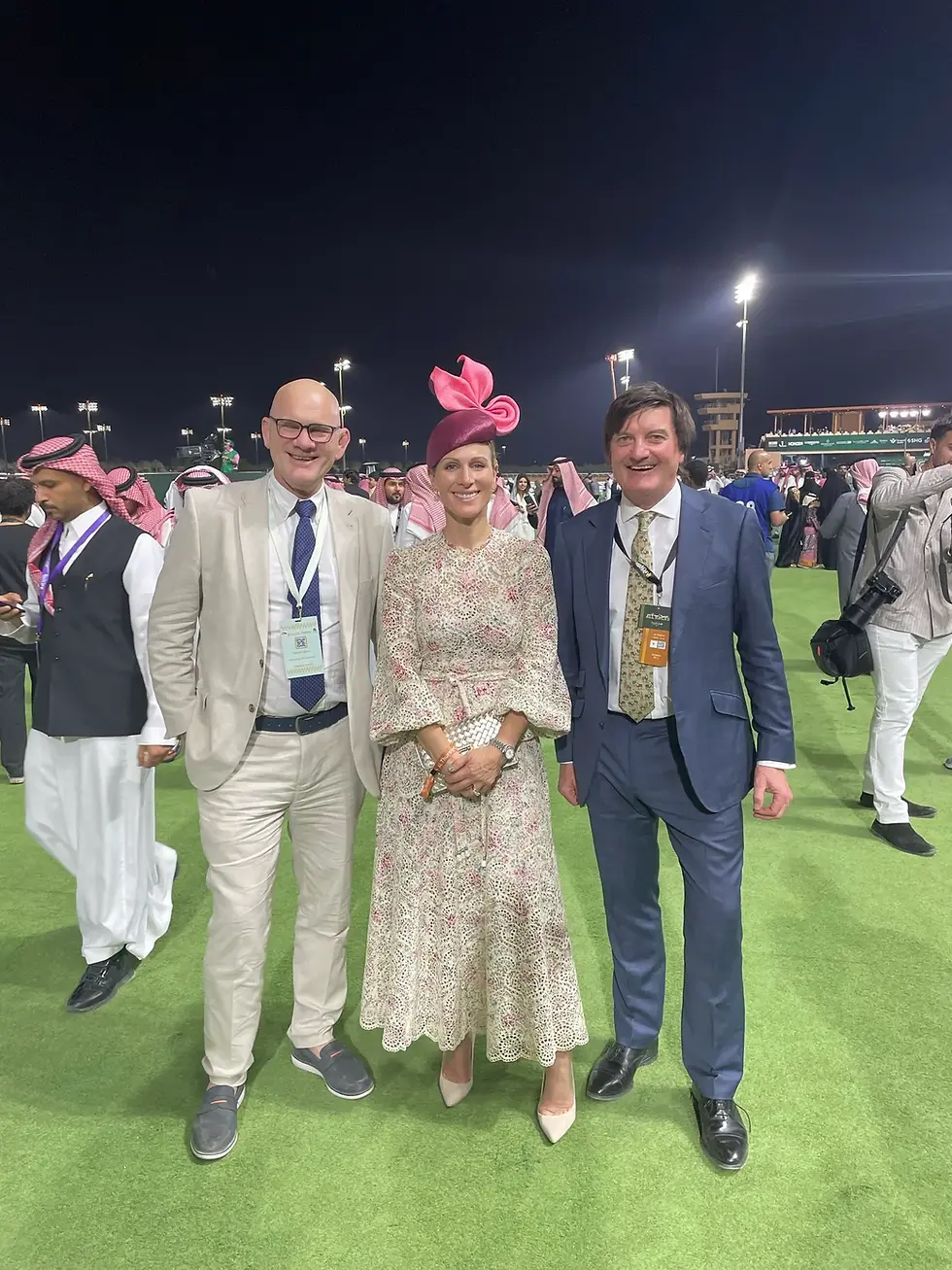 Zara Tindall attends Saudi Cup in Riyadh during solo visit to Saudi Arabia