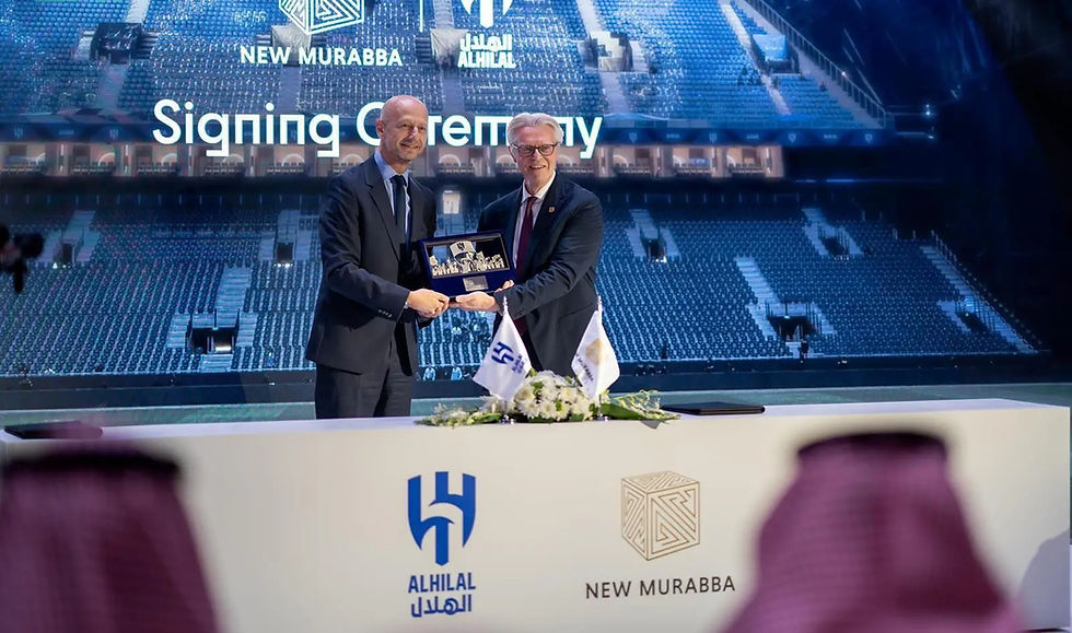 New Murabba Signs Sponsorship Agreement with Al-Hilal Club Company