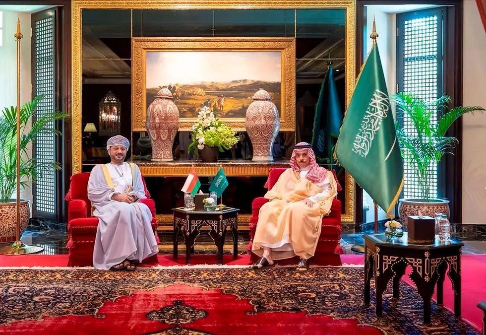 Saudi, Omani Foreign Ministers Discuss U.S.-Iran Agreement, Gulf Stability