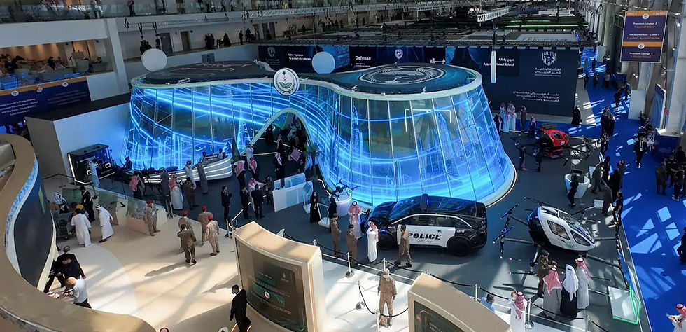 Ministry of Interior showcases innovative pavilion at World Defense Show 2026