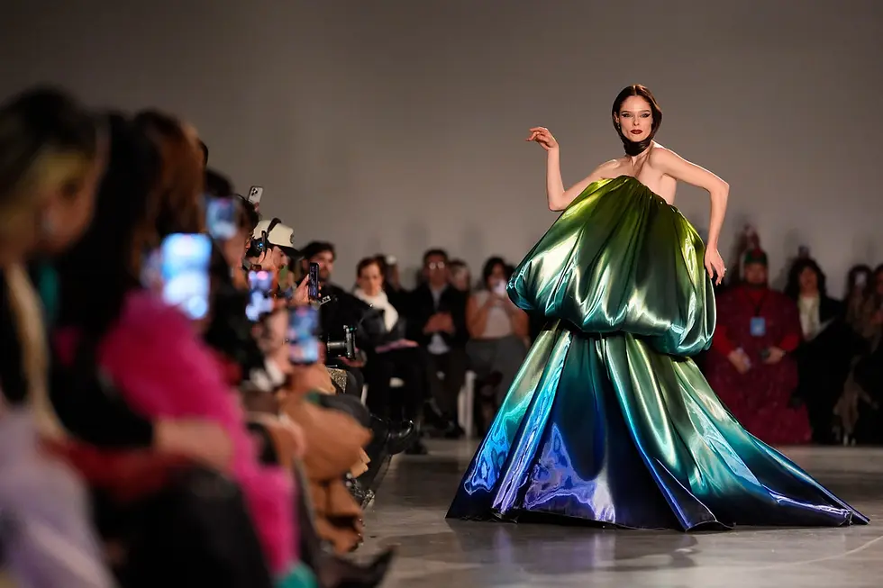 Christian Siriano showcases surrealist-inspired collection at New York Fashion Week