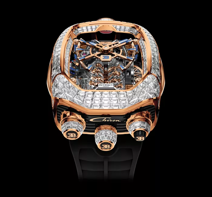 The Ultimate Fusion Of Speed And Sparkle: The Bugatti Chiron Tourbillion Baguette By Jacob & Co