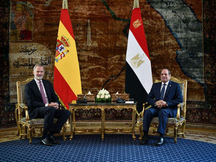 Egypt’s El-Sisi Praises Spain’s Recognition of Palestinian State in Talks With King Felipe VI