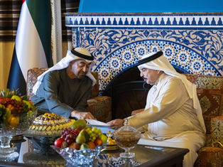 UAE President Meets Bahrain King to Strengthen Ties, Condemns Israeli Attack on Qatar