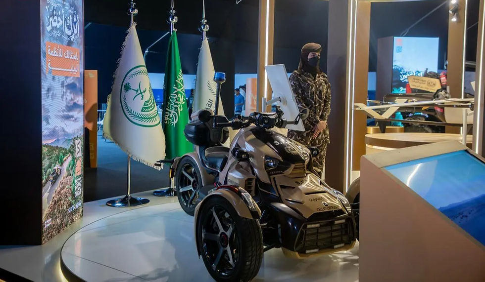 Saudi environmental security forces take part in Environment Week 2026 exhibition