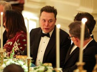 Elon Musk Attends White House Dinner with President Trump and Saudi Crown Prince Mohammed bin Salman