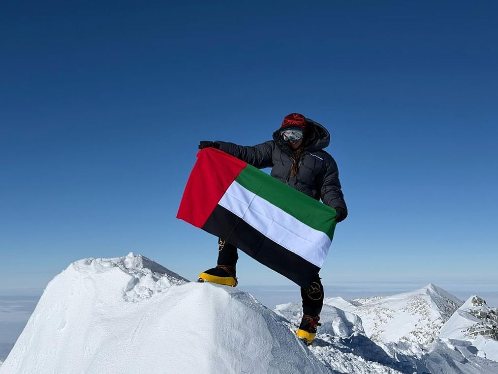 UAE climber Fatima Al Awadhi becomes youngest Arab to reach above 7,000 metres