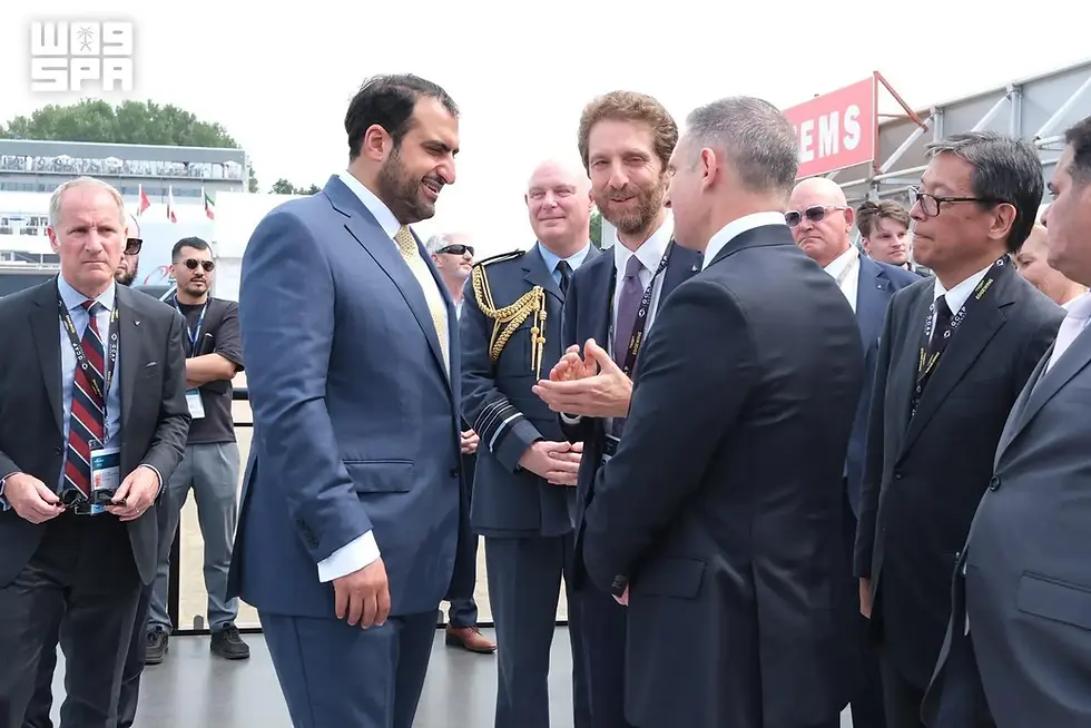 Saudi Ambassador Discusses Defense and Aerospace Cooperation at Farnborough Airshow