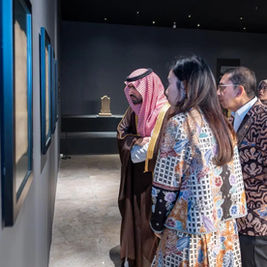 Saudi culture minister visits National Museum of Indonesia in Jakarta