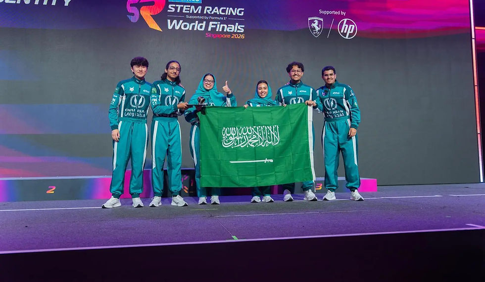 Saudi Team Lynx Wins STEM Racing World Finals in Singapore
