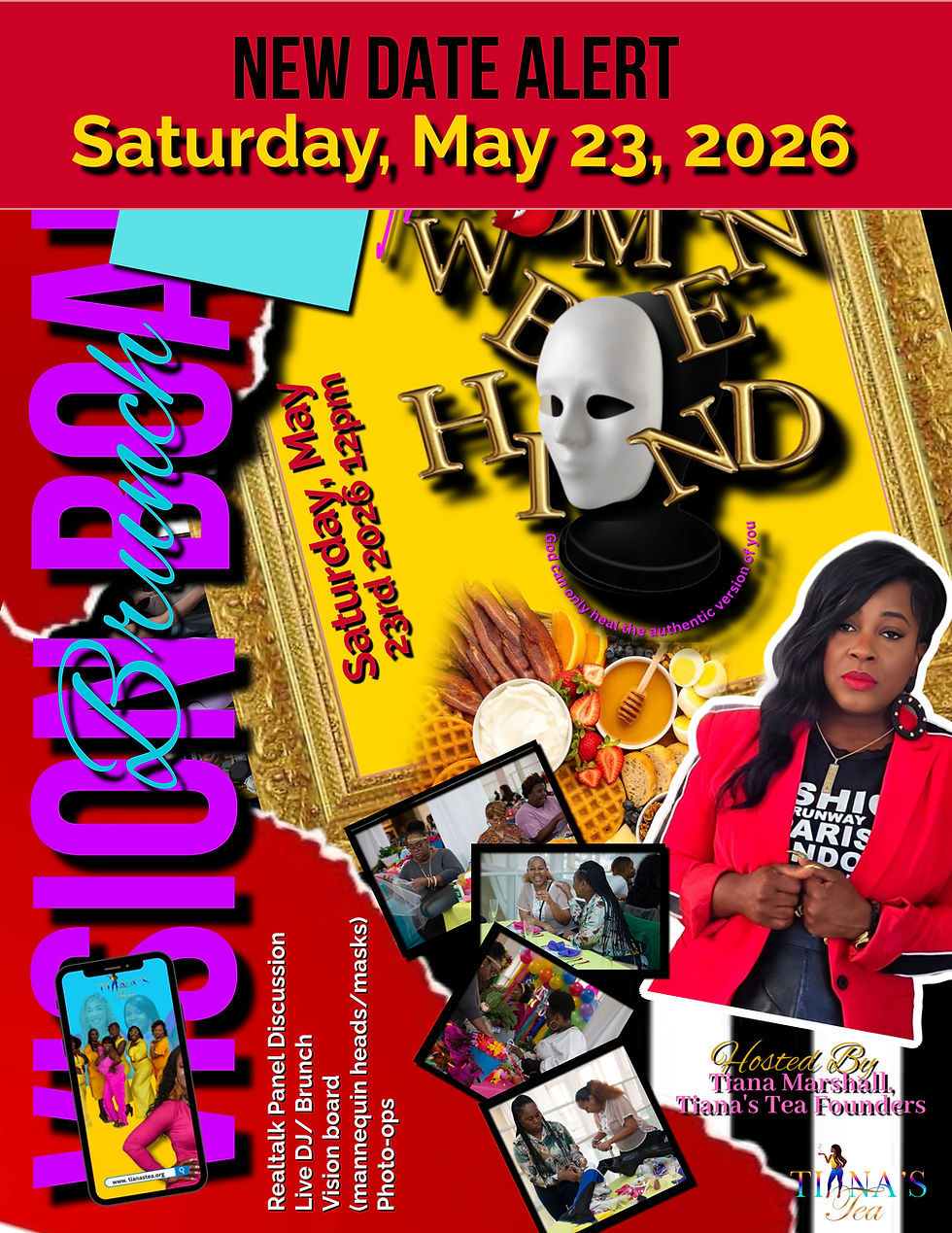 Vision Board Brunch: The Woman Behind The Mask