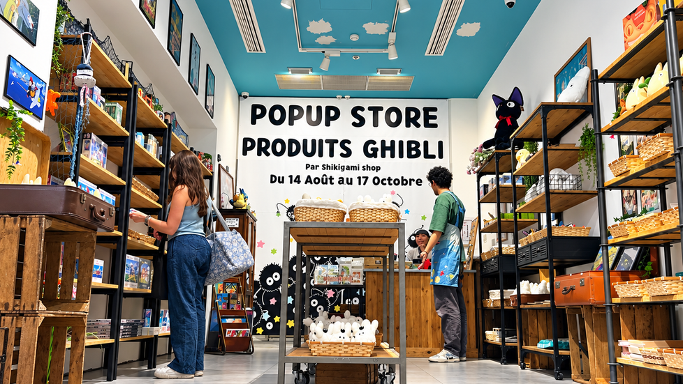 Popup store studio Ghibli à Montpellier/ Roucayrol Sirine