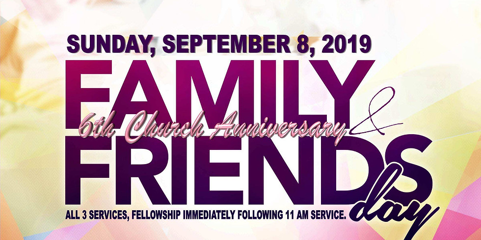 6th Church Anniversary