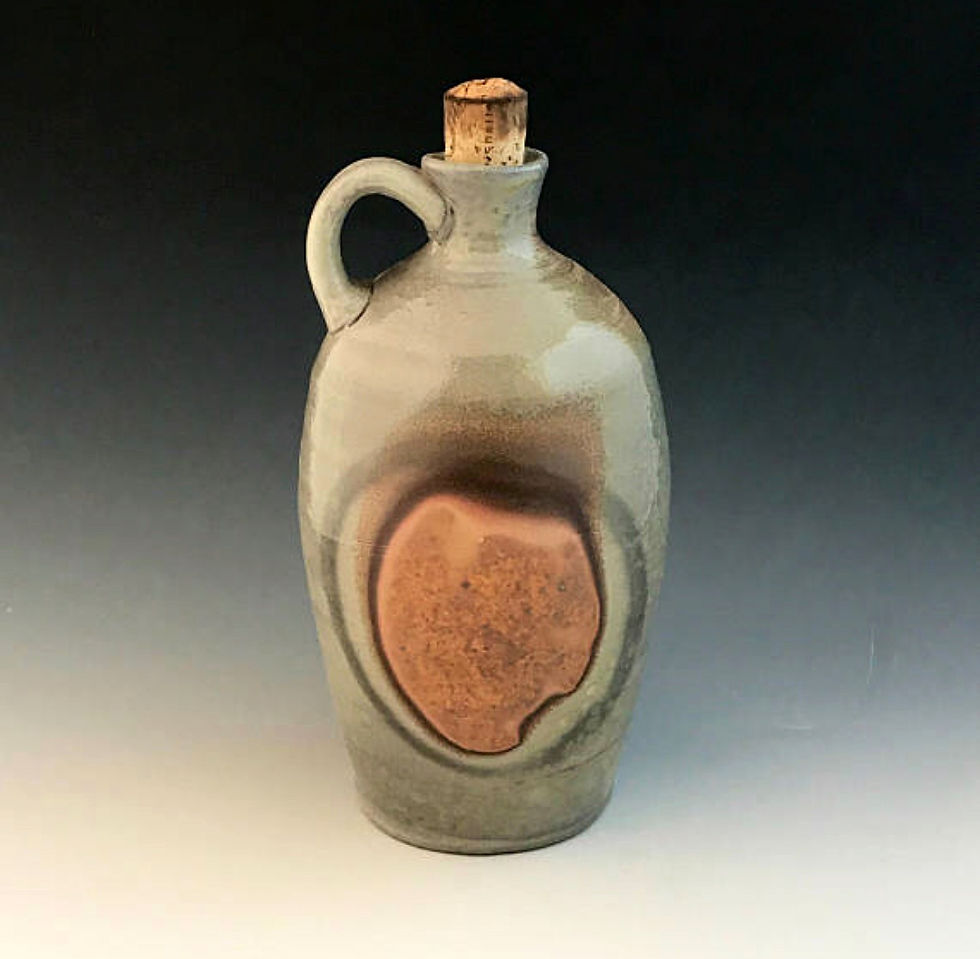 Handcrafted Wood fired jug.