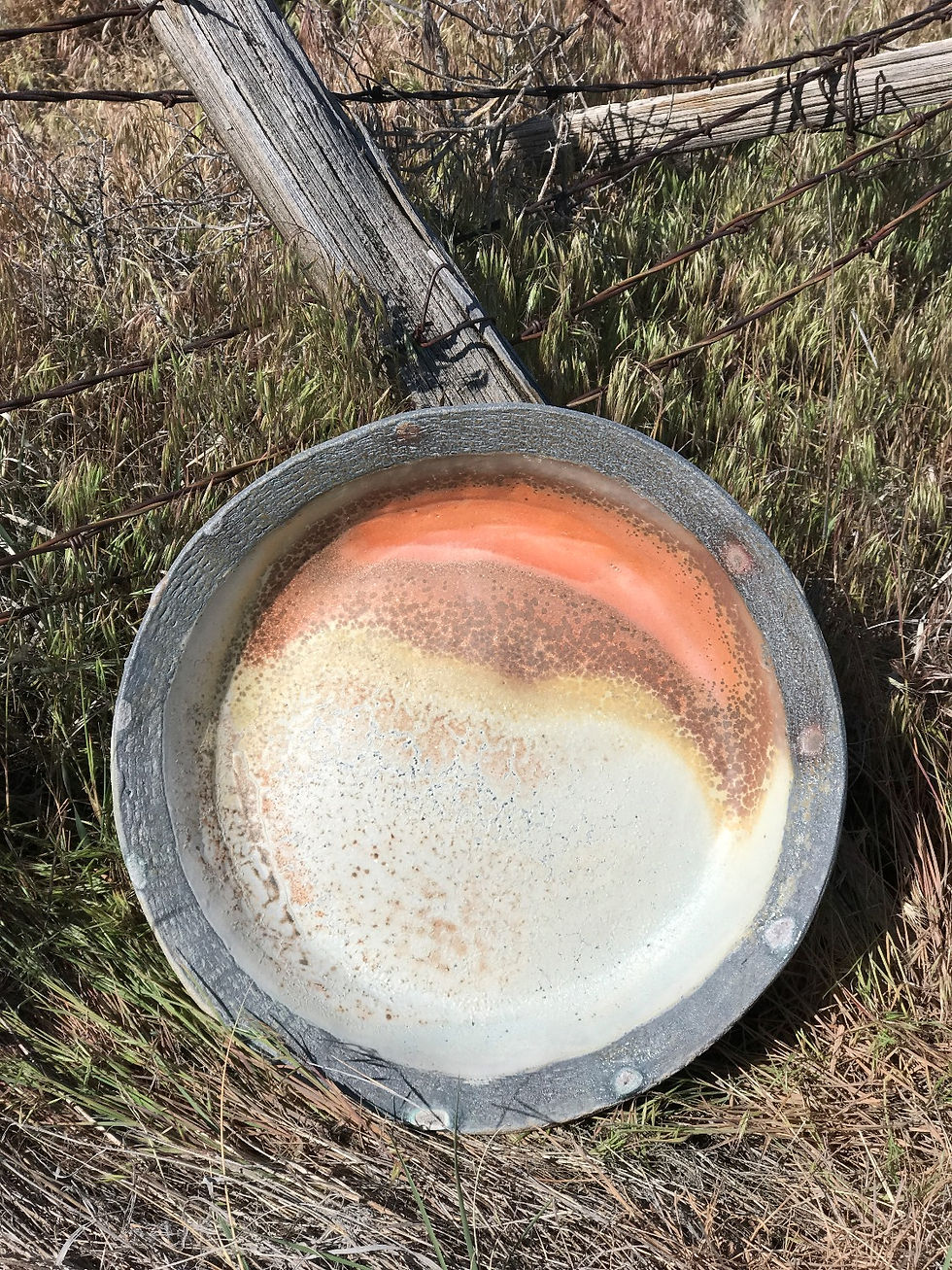 Wood Fired Pie Plate Platter