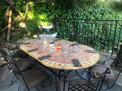 Une table au Jardin