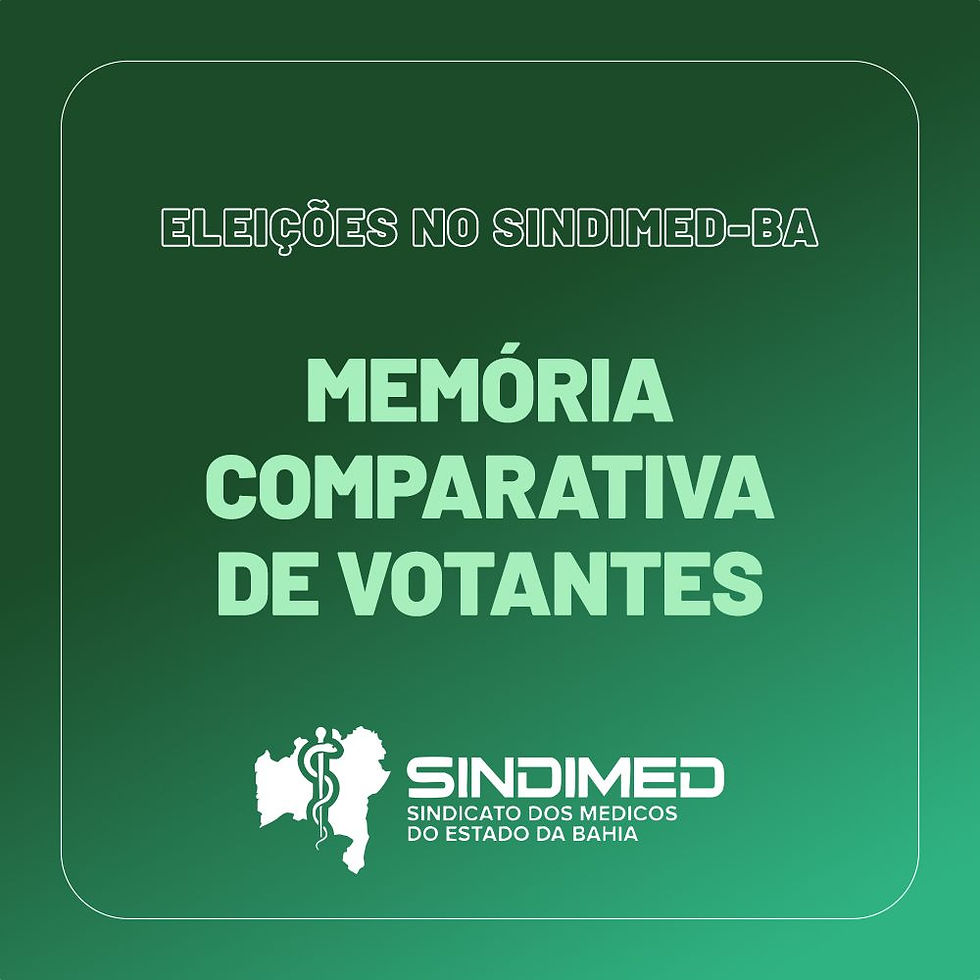 Memória Comparativa da Lista de Votantes