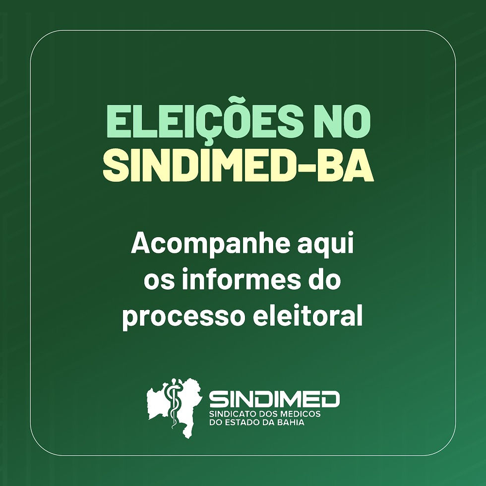 Informes e andamentos do processo eleitoral