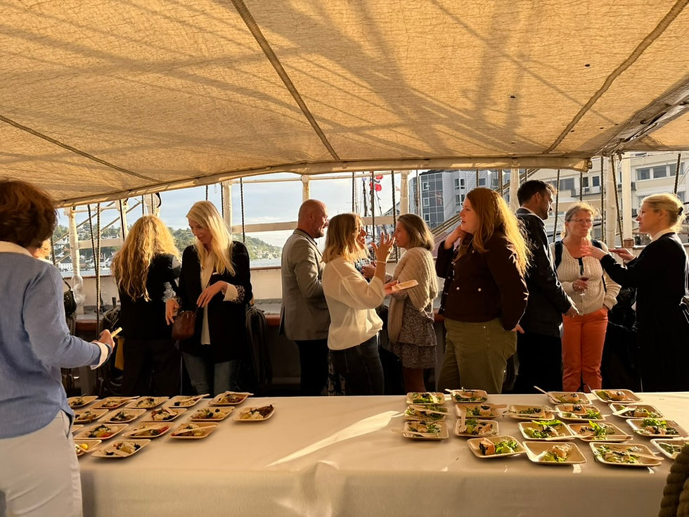 Kick-off mingling for kreftmiljøet på Arendalsuka