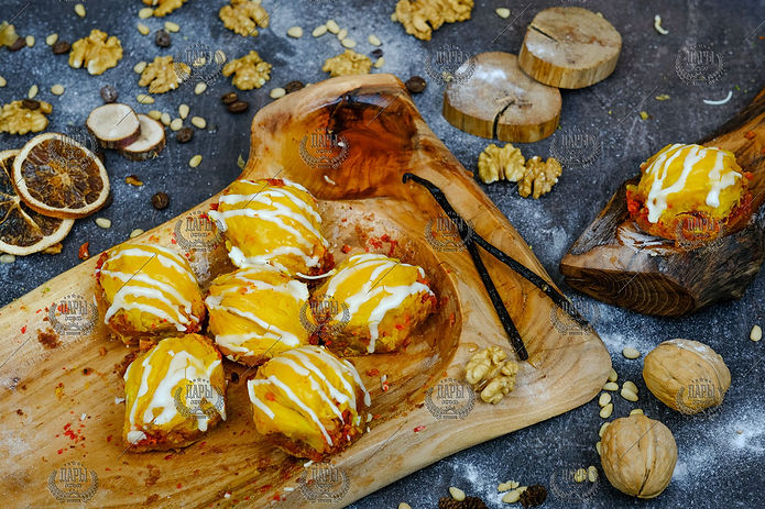 Пахлава-Мидия-с-Грецким-Орехом-(жёлтая).