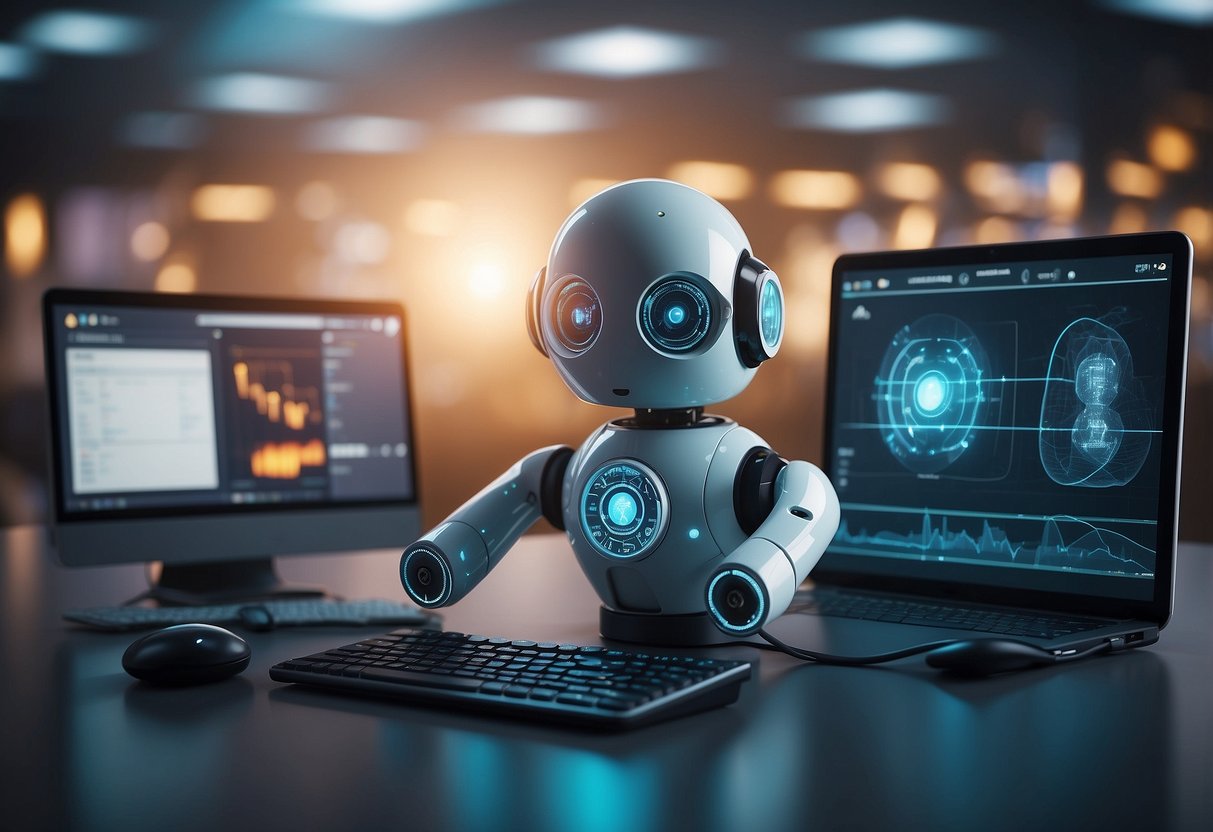 A group of AI tools, including chatbots and diagnostic algorithms, are being used by healthcare professionals