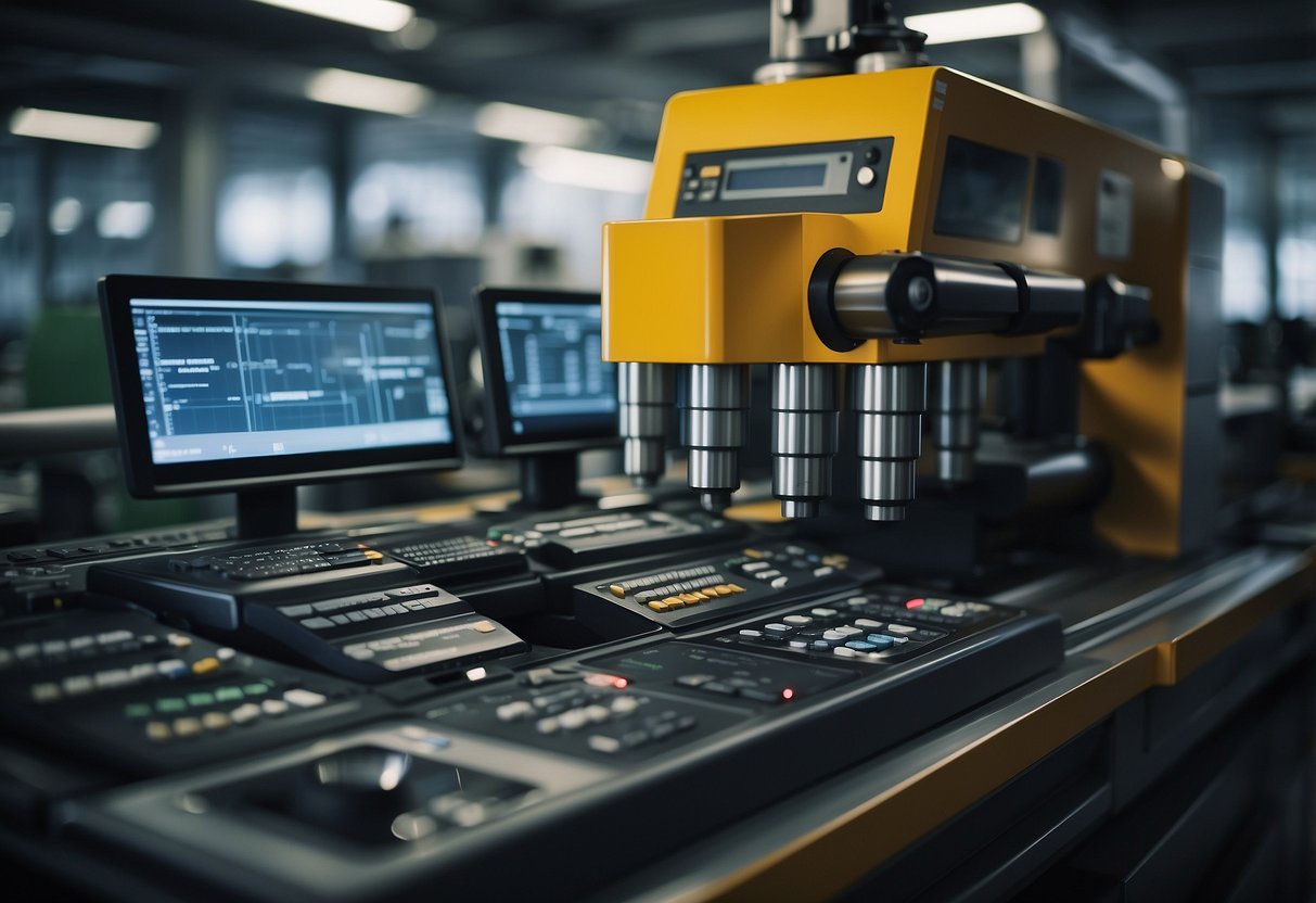 A traditional industry being transformed digitally, with machinery and equipment being scanned and integrated into a digital system