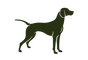 Forest Green Hound Silhouette.png