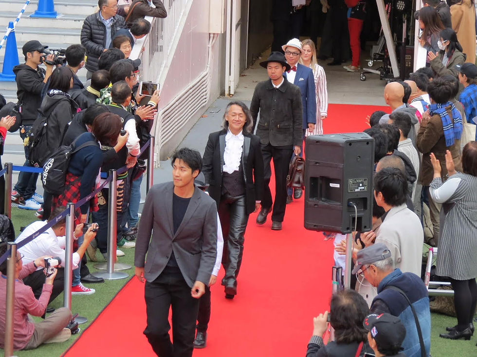 新人監督映画祭 2017 レッドカーペット 翼の生えた虎 奥居元雅