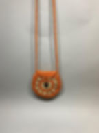 Miniatura: Mini bolsa de barbante em crochê