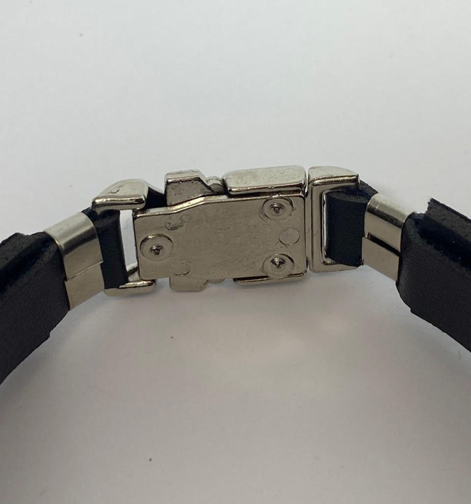 Miniatura: Pulseira Masculina com Placa de Metal
