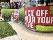 Duty free promotional stand