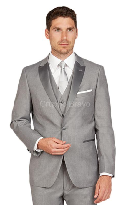 Steel Gray Tuxedo