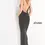 Thumbnail: Jovani 03252 Black Cowl Neckline Backless Prom Dress