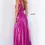 Thumbnail: Jovani 06220 Hot Pink Pleated Maxi Prom Dress 2022
